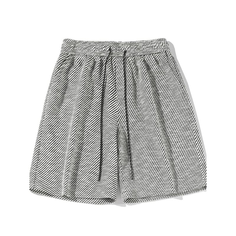 柄 パンツ ストライプ ゼブラ柄 リラックスパンツ